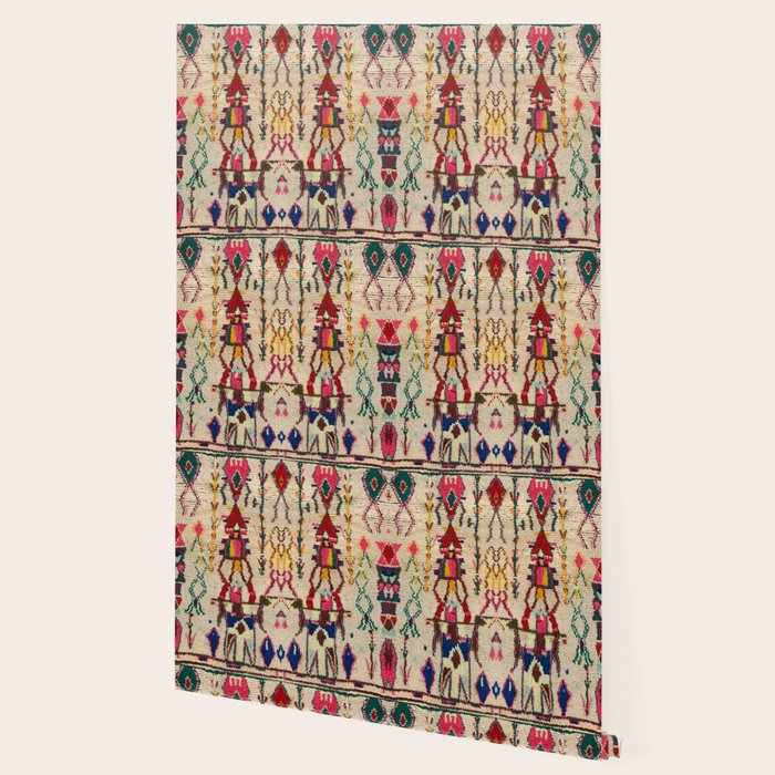 Moroccan Carpet Artwork Wallpaper Gallery Image 2