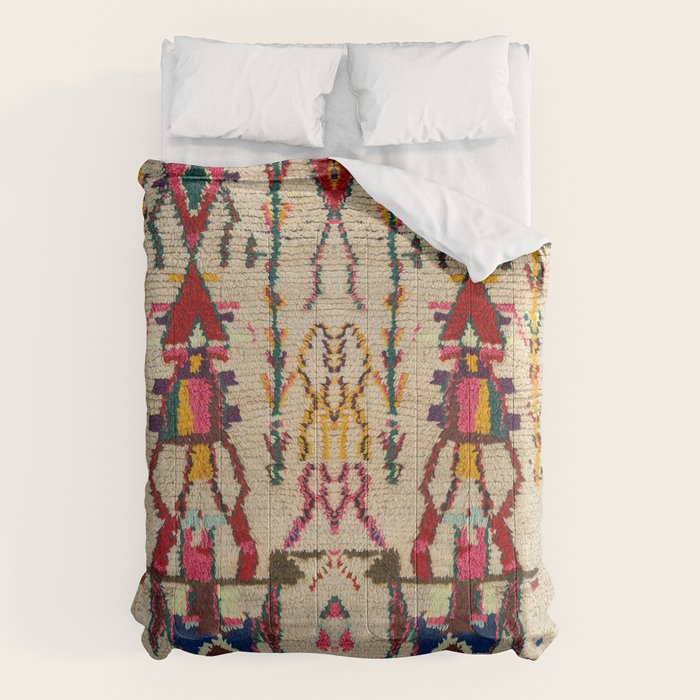 Moroccan Carpet Artwork Comforter Gallery Image 6