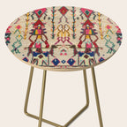 Moroccan Carpet Artwork Side Table Gallery Image 2