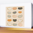 Retro Pumpkin Pattern Collection 1 Wall Mural Gallery Image 2