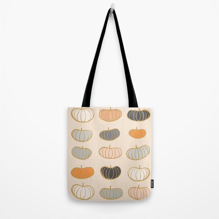 Retro Pumpkin Pattern Collection 1 Tote Bag Gallery Image 2