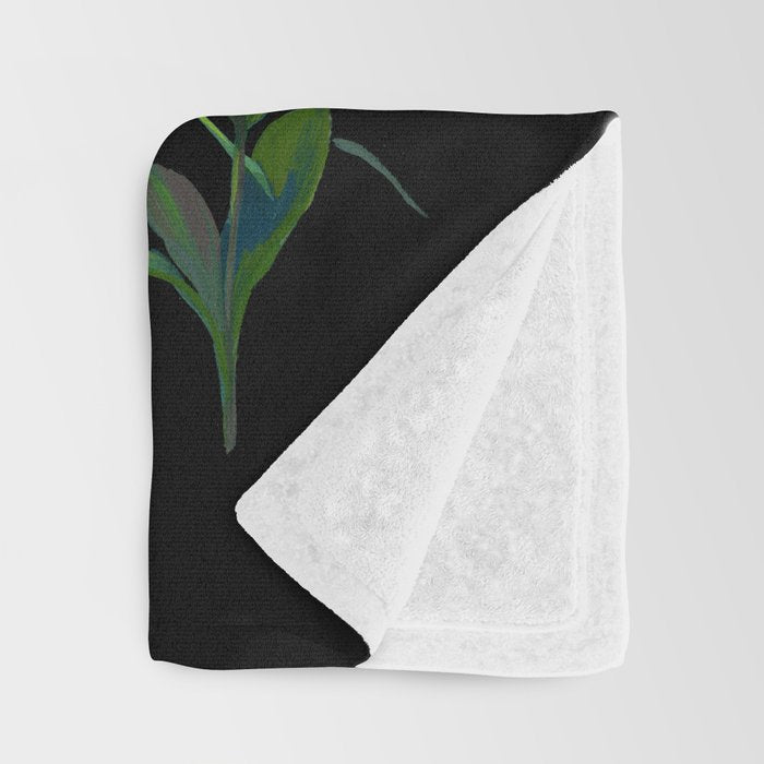 Mantis and Moth Cactus Flower Throw Blanket Gallery Image 3