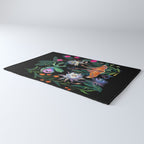 Mantis and Moth Cactus Flower Rug Gallery Image 3