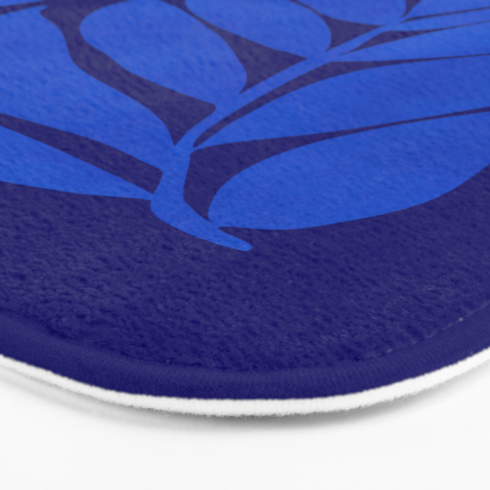 Community Garden At Night / Pop Botanical Bath Mat Gallery Image 3
