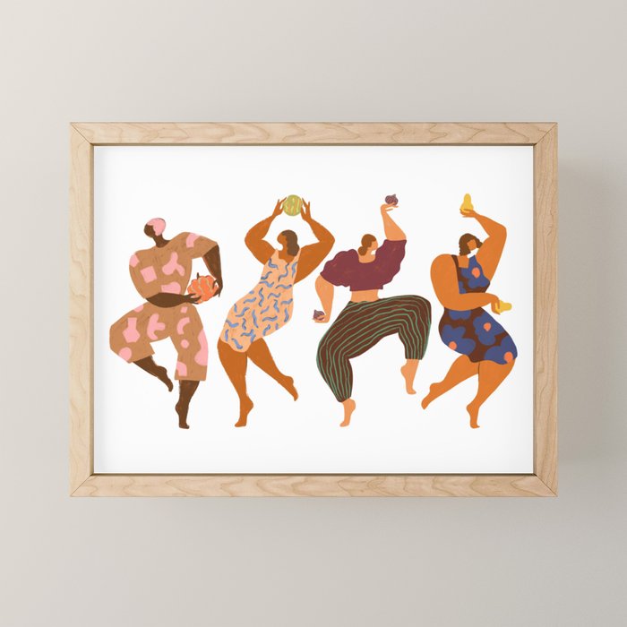 Harvest Dance  Mini Art Print Gallery Image 1