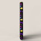 Fun colorful abstract organic shape art pattern iPhone Case Gallery Image 2