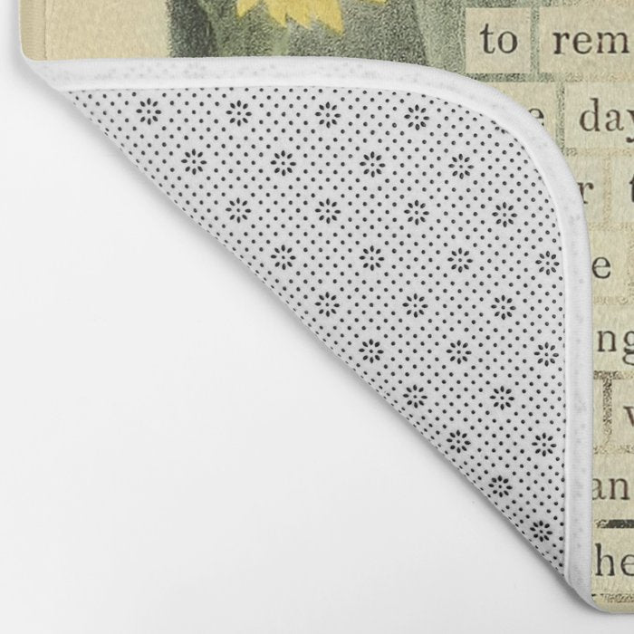Swan Divination from 'An Almanac of Birds - Divinations for Uncertain Days' (almanacofbirds.org) Bath Mat Gallery Image 2