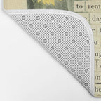 Swan Divination from 'An Almanac of Birds - Divinations for Uncertain Days' (almanacofbirds.org) Bath Mat Gallery Image 2