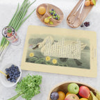 Swan Divination from 'An Almanac of Birds - Divinations for Uncertain Days' (almanacofbirds.org) Cutting Board Gallery Image 2