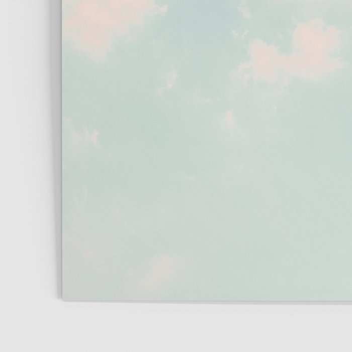 Cotton Candy Clouds - Nature Photography Art Print, Pastel Poster Gallery Image 3