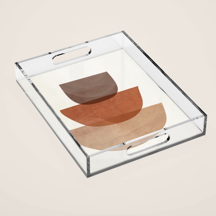Abstract Shapes 18 Acrylic Tray Gallery Image 1