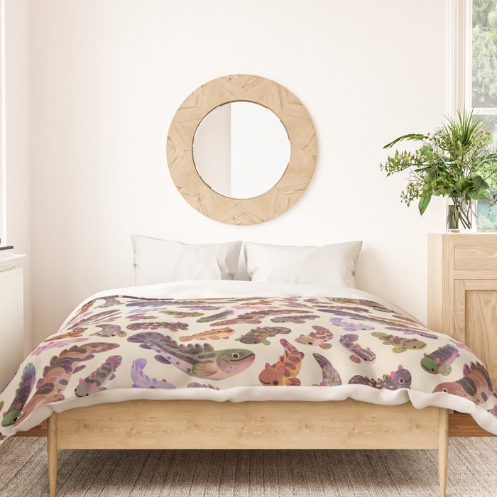 Baby polypterus Duvet Cover Gallery Image 3