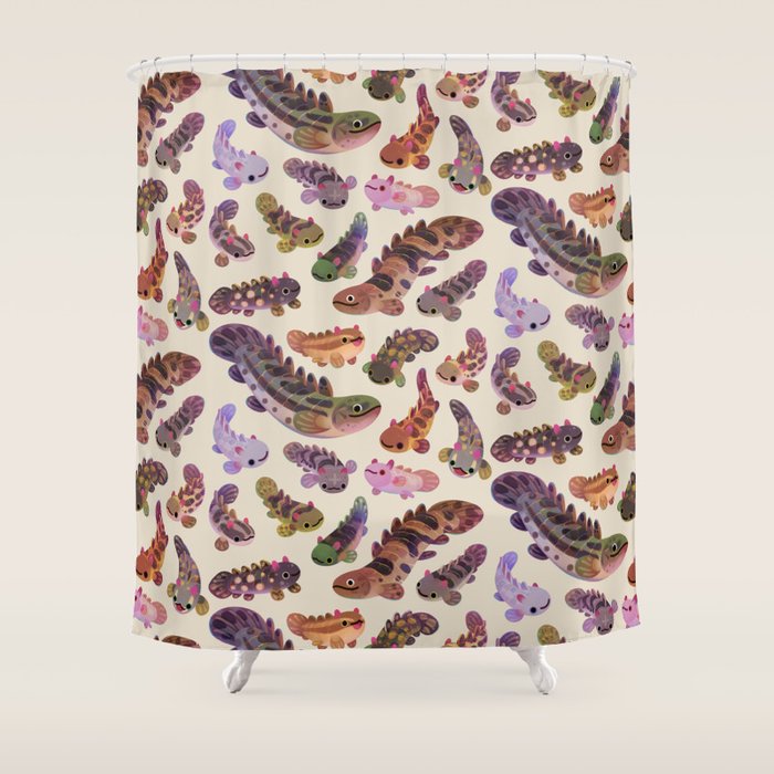 Baby polypterus Shower Curtain Gallery Image 1