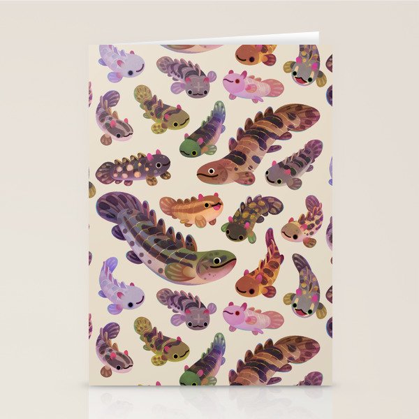 Baby polypterus Stationery Card Gallery Image 2