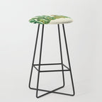 In my happy place - hedgehog meditating in cactus jungle Stool Gallery Image 1
