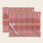 Epic Rustic & Farmhouse Style Original Moroccan Artwork  Placemat Gallery Image 1