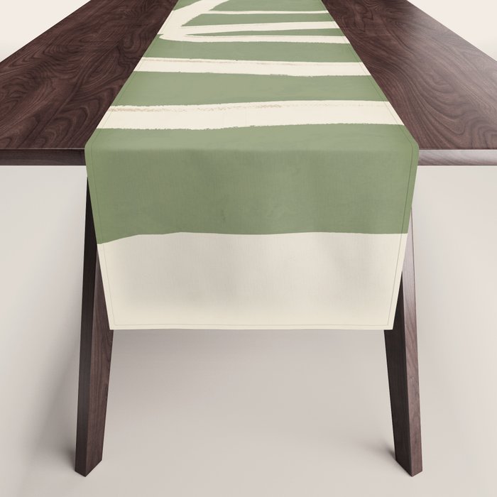 Abstract line art 77 Table Runner Gallery Image 1