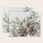 Christmas Cardinal and Pine Placemat Gallery Image 1