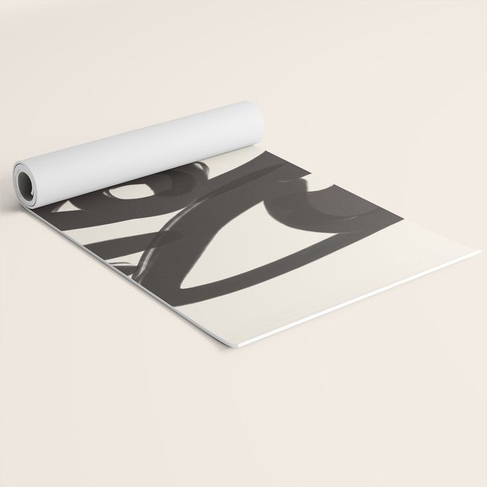 Abstract line art eyes 3 Yoga Mat Gallery Image 2