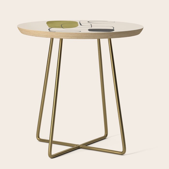 Abstract Minimal Shapes 126 Side Table Gallery Image 1
