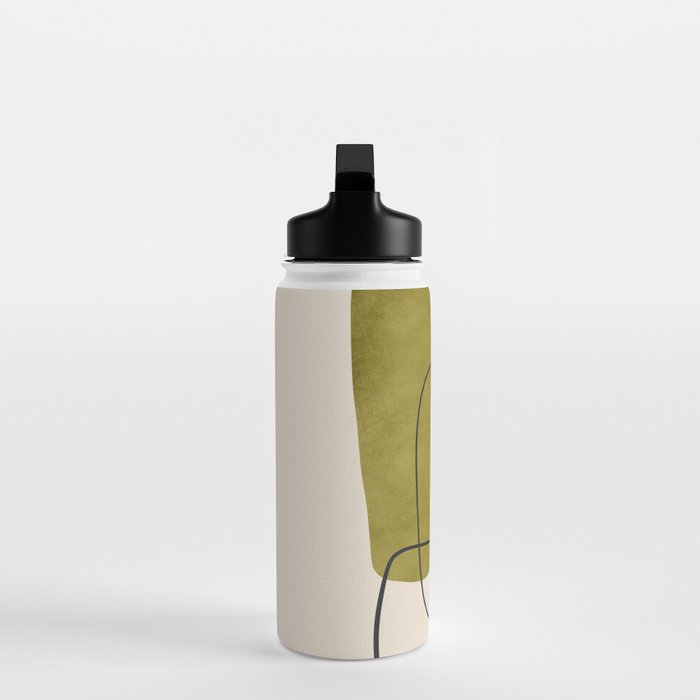 Abstract Minimal Shapes 126 Water Bottle Gallery Image 3