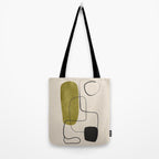 Abstract Minimal Shapes 126 Tote Bag Gallery Image 2
