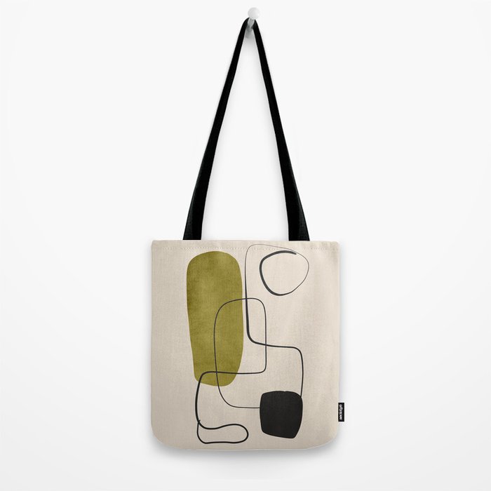 Abstract Minimal Shapes 126 Tote Bag Gallery Image 2