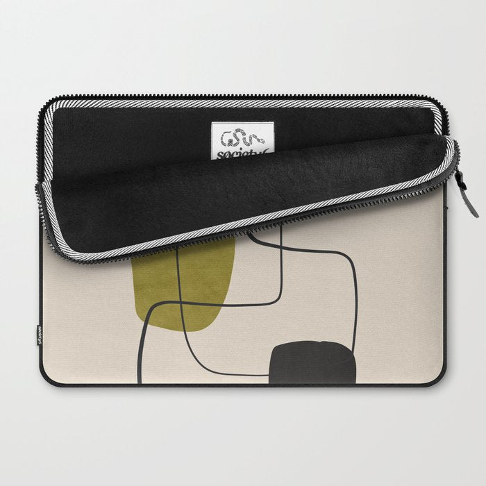 Abstract Minimal Shapes 126 Laptop Sleeve Gallery Image 2