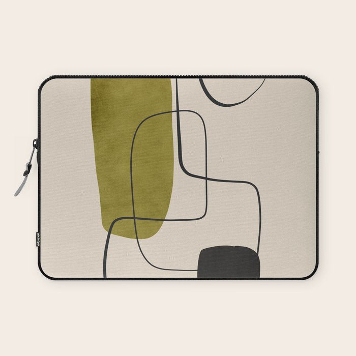 Abstract Minimal Shapes 126 Laptop Sleeve Gallery Image 1