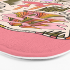 Mushrooms of Ohio Bath Mat Gallery Image 3