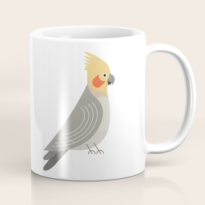 Whimsy Cockatiel Coffee Mug Gallery Image 1