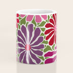 Lazy Florals #3 Coffee Mug Gallery Image 4