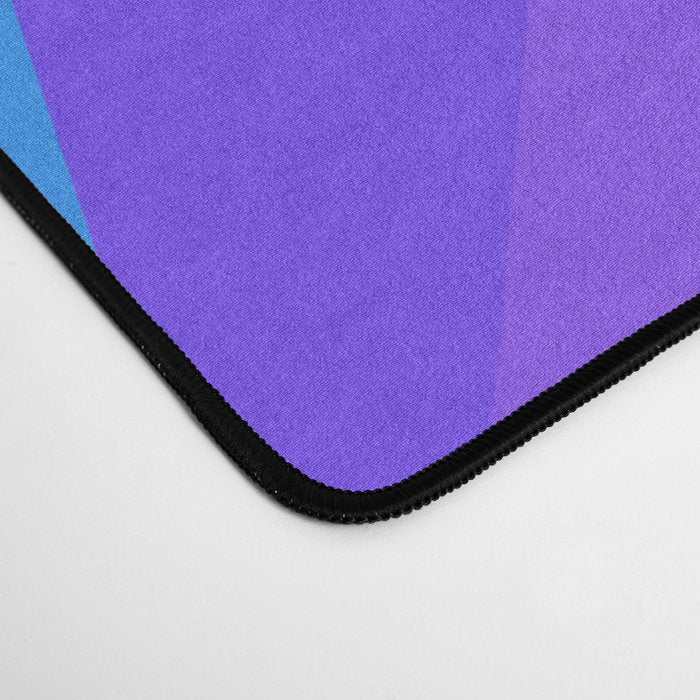 Magenta Blacklight Low Poly Desk Mat Gallery Image 4