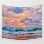Sea view Wall Tapestry Gallery Image 4