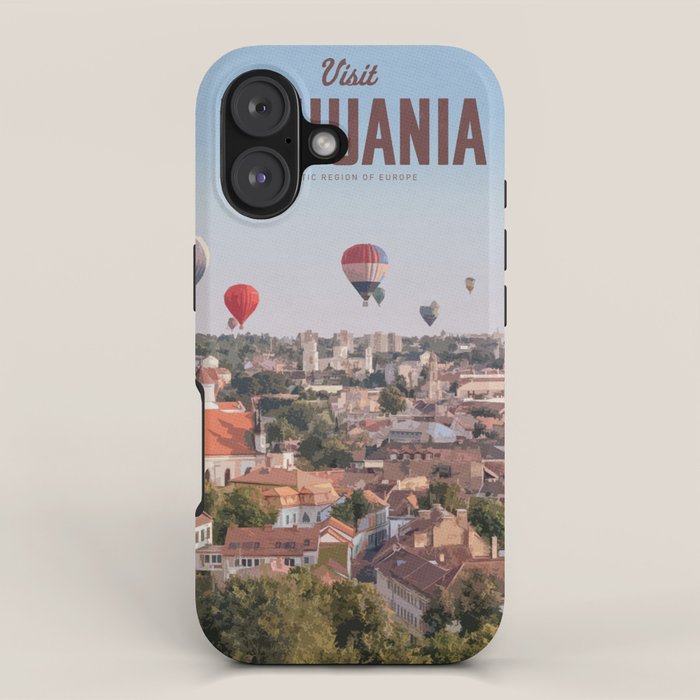 Visit Lithuania iPhone Case Gallery Image 1