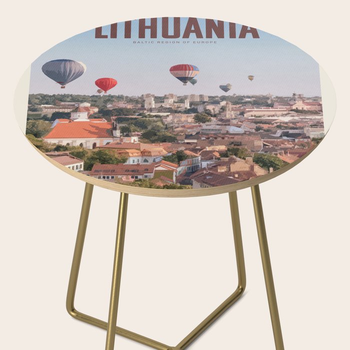 Visit Lithuania Side Table Gallery Image 2