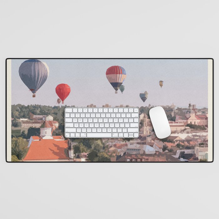 Visit Lithuania Desk Mat Gallery Image 1