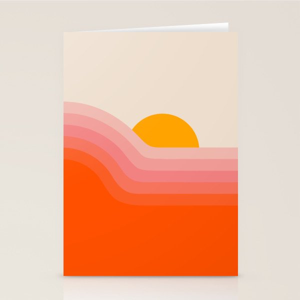 Strawberry Dipper Stationery Card Gallery Image 1