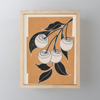 Minimalist Cherry Fruit Line Art 5 Mini Art Print Gallery Image 1