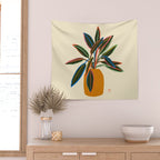PLANT WITH COLOURFUL LEAVES  Wall Tapestry Gallery Image 2