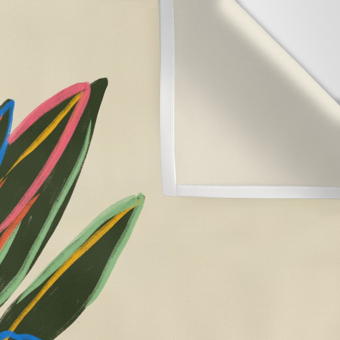 PLANT WITH COLOURFUL LEAVES  Wall Tapestry Gallery Image 3