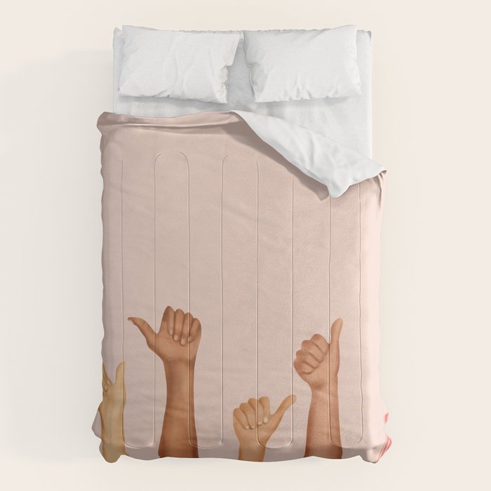 Thumbs Up Comforter Gallery Image 1