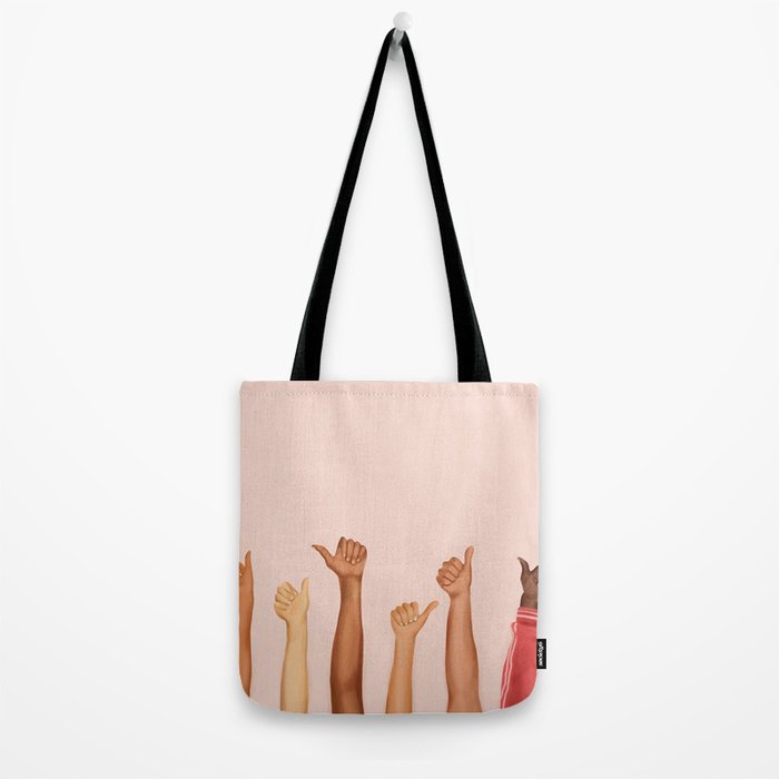 Thumbs Up Tote Bag Gallery Image 2