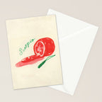 scorpio tomato Stationery Card Gallery Image 2