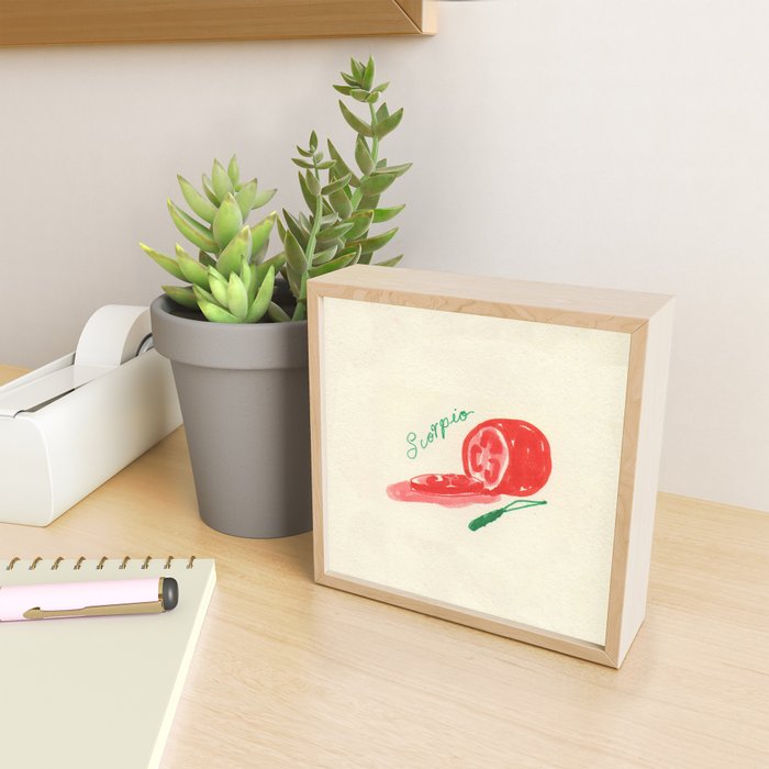 scorpio tomato Mini Art Print Gallery Image 2
