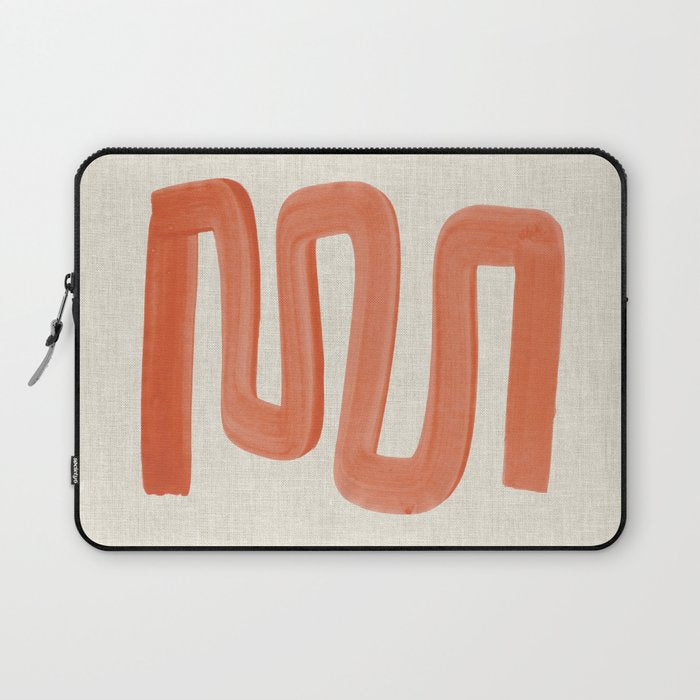 Orange Ghost Road  Laptop Sleeve Gallery Image 1