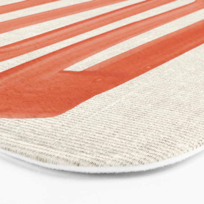 Orange Ghost Road  Bath Mat Gallery Image 3
