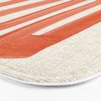 Orange Ghost Road  Bath Mat Gallery Image 3