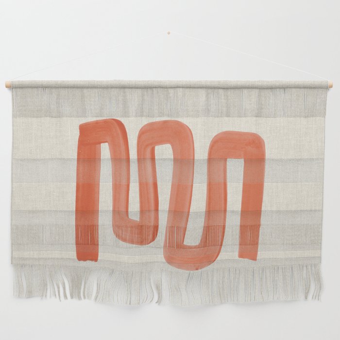 Orange Ghost Road  Wall Hanging Gallery Image 1