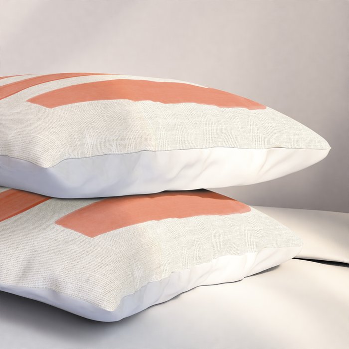 Orange Ghost Road  Pillow Sham Gallery Image 3